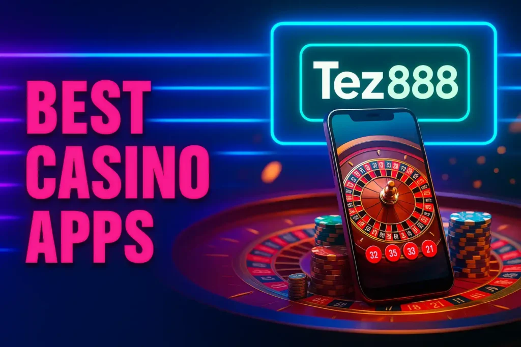 The Tez888 mobile application innovatively transforms your interaction with betting and casino games