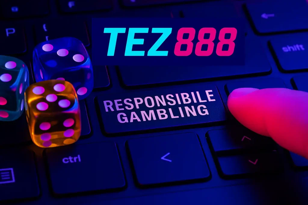 Tez888 has committed to responsible gambling